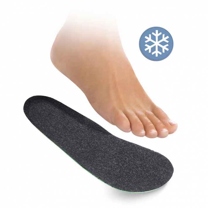 Barefoot winter insoles